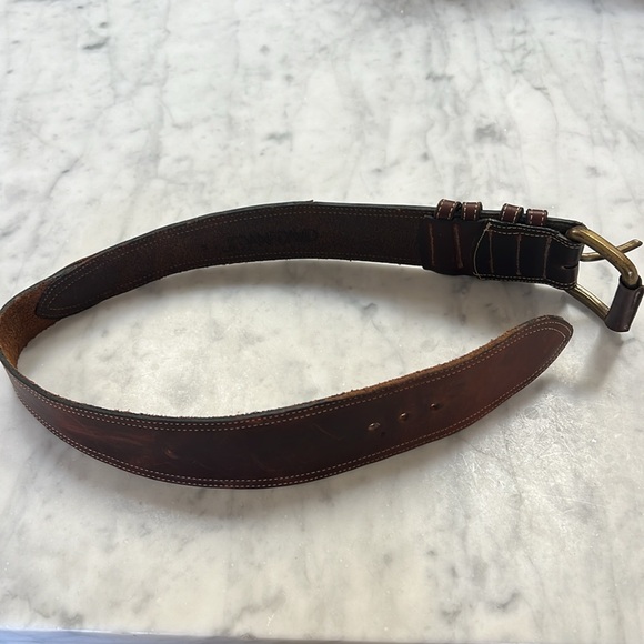 Joan & David Genuine Leather Wide Belt SZ BEAUTIFUL! - Picture 11 of 12